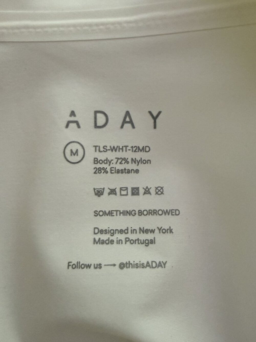 ADAY Something Borrowed Tunic Top Size M - Picture 5 of 5